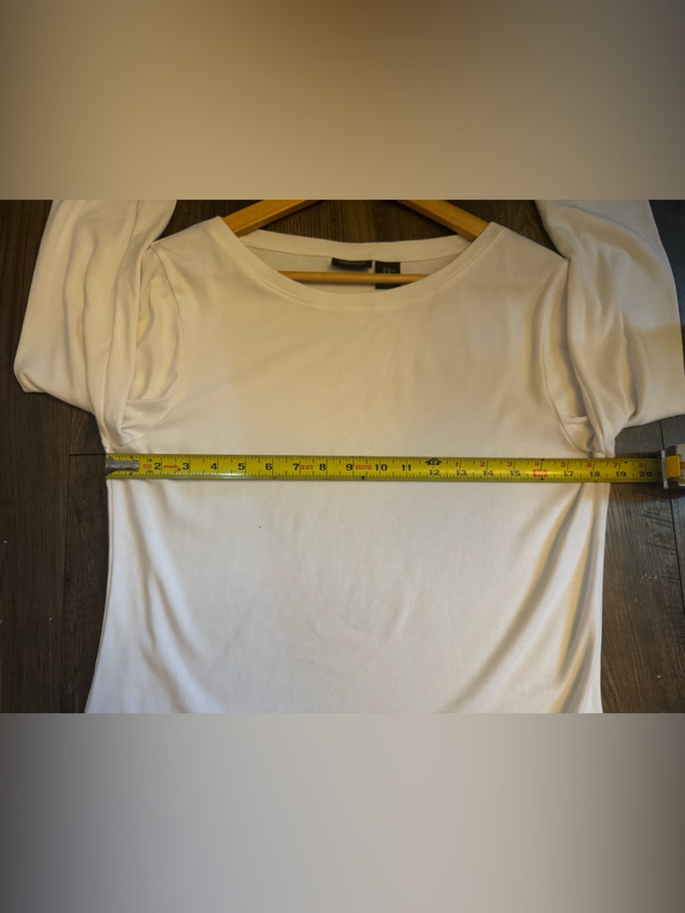Jones New York White Top 3/4 Sleeve Classic Wardrobe Staple Size XL - Picture 7 of 8